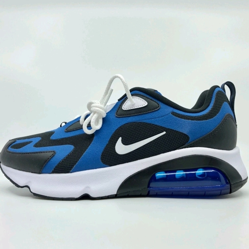 Nike Air Max 200 Team Royal/White-Black- Blue (CI3865 400) new with box Size 8.5